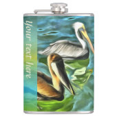 ミスマロヤペリカン0329 フラスク (正面)