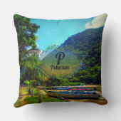 ミスマロヤボート川0350 クッション (裏面)