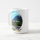 ミスマロヤボート川0350 コーヒーマグカップ (正面左)