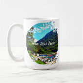 ミスマロヤボート川0350 コーヒーマグカップ (左)