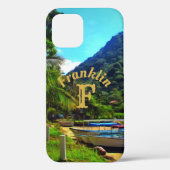 ミスマロヤボート川0350 Case-Mate iPhoneケース (裏面)