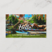 ミスマローヤリバーハロー0331通話カード 名刺 (正面)