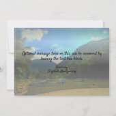 ミスマローヤリバー魚釣りボートありがとう0344 サンキューカード (裏面)