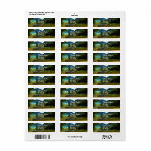 ミスマローヤリバー魚釣りボート0344アドレス ラベル (フルシート)