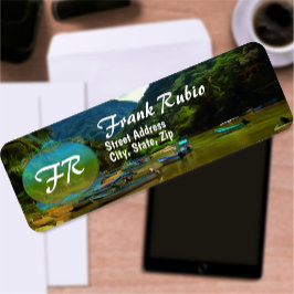 ミスマローヤリバー魚釣りボート0344アドレス ラベル