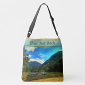 ミスマローヤリバー魚釣りボート0344 クロスボディバッグ (裏面)