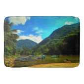 ミスマローヤリバー魚釣りボート0344 バスマット (正面)