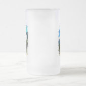 ミスマローヤリバー魚釣りボート0344 フロストグラスビールジョッキ (中央)