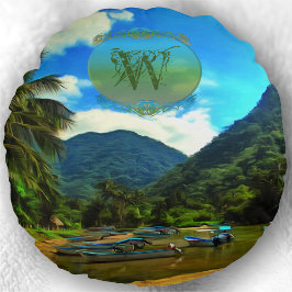 ミスマローヤリバー魚釣りボート0344 ラウンドクッション