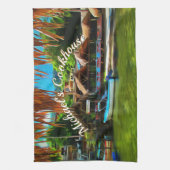 ミスマローヤ川0331 キッチンタオル (縦)