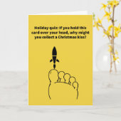 ミスレートー – クリスマス カード (黄色い花)