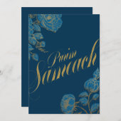 ミスロアチマノのためのプリムサマイチのユダヤ人カード シーズンカード (正面/裏面)