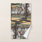 ミスロックの農家市場 バスタオルセット (ハンドタオル)