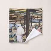 ミスロックの農家市場 バスタオルセット (ウォッシュタオル)