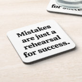 ミス懸命プラスチックコースター コースター (左側)