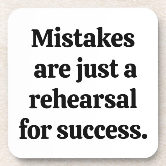 ミス懸命プラスチックコースター コースター (正面)