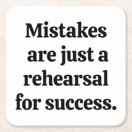 ミス紙コースター スクエアペーパーコースター