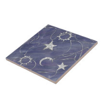 ミス魅力的ティック | Silver Moon Stars Sun Amulet