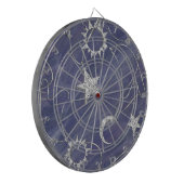 ミス魅力的ティック | Silver Moon Stars Sun Amulet ダーツボード (正面左)