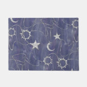 ミス魅力的ティック | Silver Moon Stars Sun Amulet ドアマット (正面)