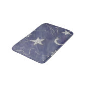 ミス魅力的ティック | Silver Moon Stars Sun Amulet バスマット (アングル)