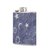 ミス魅力的ティック | Silver Moon Stars Sun Amulet フラスク (左)