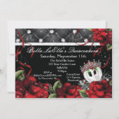 ミス キンセ アニョスとスウィート 16 招待状 (裏面)