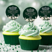 ミス・キンセ・アニョス・ティアラとローズグリーン・キンセアネラ ラウンドシール