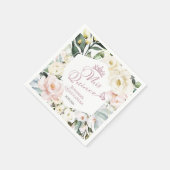 ミス・クリンス | ボホフローラフレームキンセアニラナプキンス スタンダードカクテルナプキン (角)