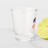 ミス・トゥ・ミセスのブライズシャワー ショットグラス (左)