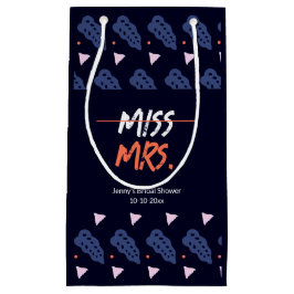 ミス・トゥ・ミセスのブライズシャワー スモールペーパーバッグ