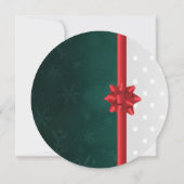 ミス・トゥ・ミセス・コケッティー・ミスルトゥー ブライダルシャワー サンキューカード (裏面)