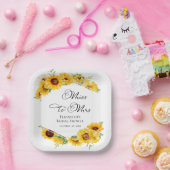 ミス・トゥ・ミセス | サンキュー・フォール・ブライダルシャワー ペーパープレート (パーティー)