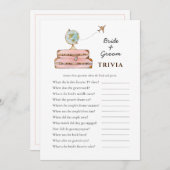 ミス・トゥ・ミセス　ブライダルシャワー　トリビアゲームズ 招待状 (正面/裏面)