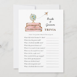 ミス・トゥ・ミセス　ブライダルシャワー　トリビアゲームズ 招待状