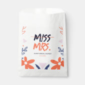 ミス・トゥ・ミセス ブライダルシャワー フェイバーバッグ (正面)