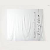 ミス・トゥ・ミセス ブライダルシャワー 装飾用背景 タペストリー (正面(横))