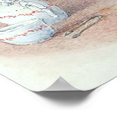 ミス・バニー ティータイムの保育園壁画 ポスター (角)