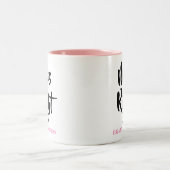 ミス・ライト・ハー・ネーム・ファン ツートーンマグカップ (中央)