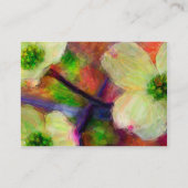 ミズキのぽっちゃりしたカード 名刺 (裏面)