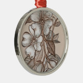 ミズキのオーナメント メタルオーナメント (右)