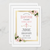 ミズキのスワッグの宗教招待状 招待状 (正面/裏面)