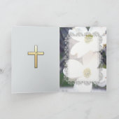 ミズキの挨拶 カード (内部)