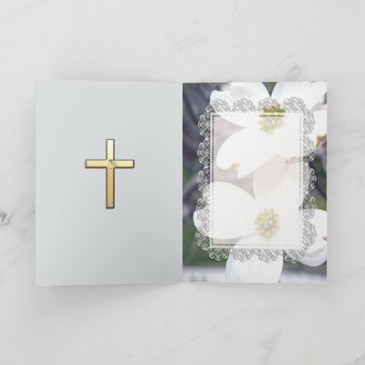 ミズキの挨拶 カード (内部)