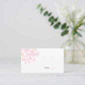 ミズキの花の座席表 プレイスカード (スタンド正面)