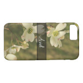 ミズキの花、2の写真とパーソナライズ Case-Mate iPhoneケース (裏面(横))