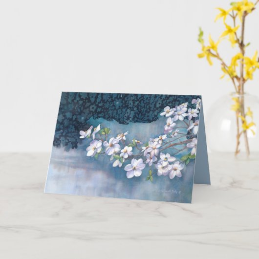 ミズキの誕生日 カード (黄色い花)