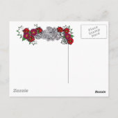 ミズキのHenna手 ポストカード (裏面)