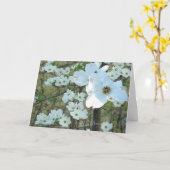 ミズキはあらゆる大事な行事のためのあなたの単語を枝加えます カード (黄色い花)