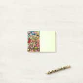 ミズキ木のポスト・イットの裏庭の野生の鳥 ポストイット (デスク上)